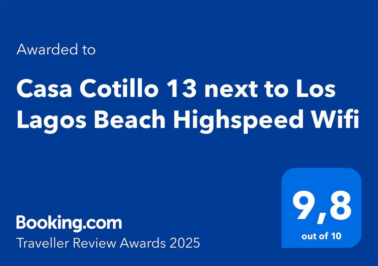 Casa Cotillo 13 Next To Los Lagos Beach Highspeed Wifi Exteriér fotografie
